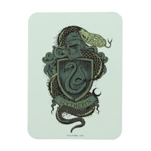Harry Potter   Slytherin Vapensköld Magnet