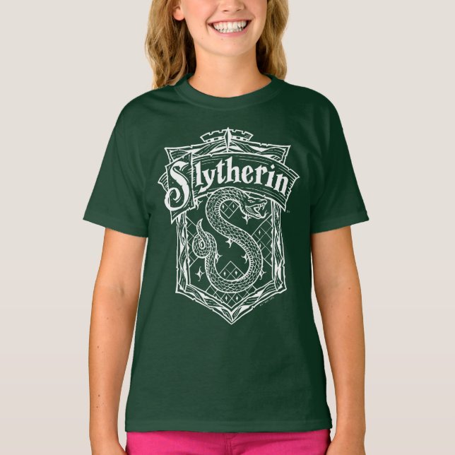 HARRY POTTER™ SLYTHERIN™-Vapensköld T Shirt (Framsida)