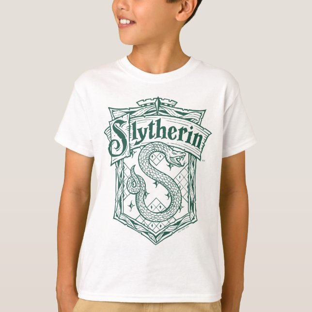 HARRY POTTER™ SLYTHERIN™ Vapensköld T-Shirt (Framsida)