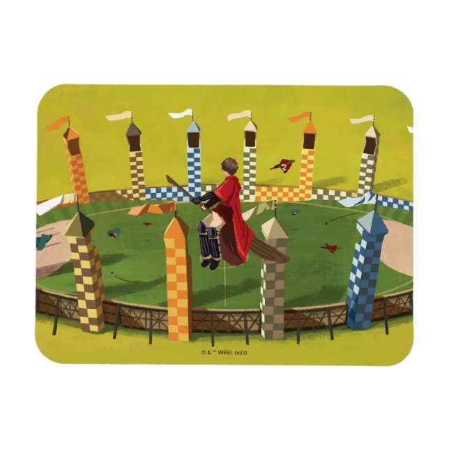 HARRY POTTER™ Söker efter Golden Snitch Magnet (Horisontell)