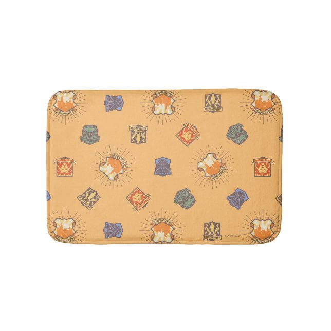 HARRY POTTER™ | Sommarmagi HOGWARTS™ Mönster Badrumsmatta (Framsidan)