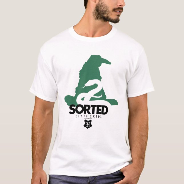 Harry Potter | Sorted Into SLYTHERIN™ House T-shirt (Framsida)