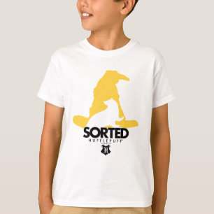 Harry Potter Sorterad i HUFFLEPUFF™ elevhem T Shirt