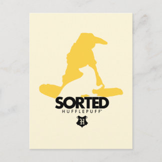 Harry Potter | Sorterad i HUFFLEPUFF™ elevhem Vykort