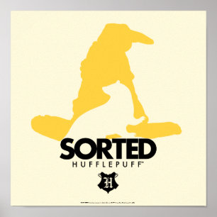 Harry Potter   sorterad i HUFFLEPUFF™ House Poster