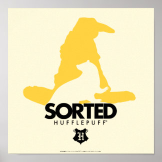Harry Potter | sorterad i HUFFLEPUFF™ House Poster