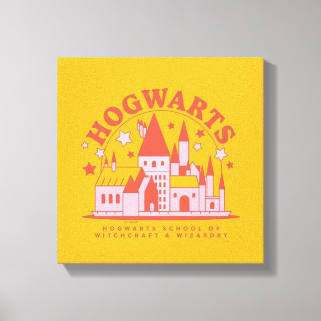 HARRY POTTER™ | Söt HOGWARTS™ Skola Canvastryck (Framsida)