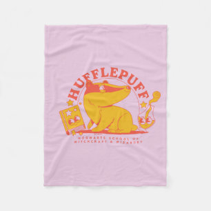 HARRY POTTER™ Söt HUFFLEPUFF™ Fleecefilt