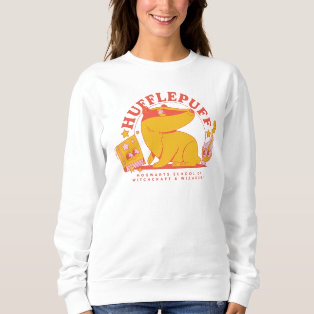 HARRY POTTER™ | Söt HUFFLEPUFF™ T Shirt (Framsida)