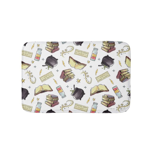 HARRY POTTER™ Spådomar & Bokar Mönster Badrumsmatta (Framsidan)