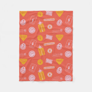 HARRY POTTER™   SPÅDOMAR MÖNSTER FLEECEFILT