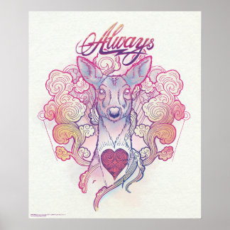 Harry Potter Spell | "Always" Doe Patronus Poster