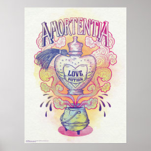 Harry Potter Spell   Amortentia Kärlek Potion Flas Poster