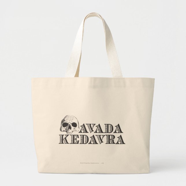 Harry Potter Spell | Avada Kedavra Jumbo Tygkasse (Framsidan)