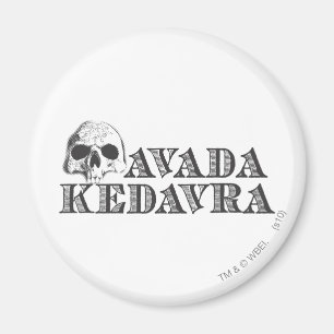 Harry Potter Spell   Avada Kedavra Magnet