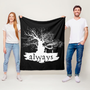 Harry Potter Spell   Citera alltid Silhouette Fleecefilt
