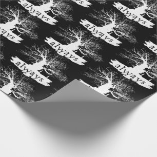 Harry Potter Spell   Citera alltid Silhouette Presentpapper