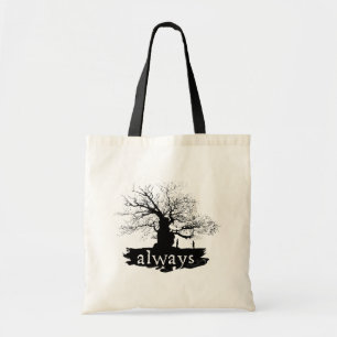 Harry Potter Spell Citera alltid Silhouette Tygkasse
