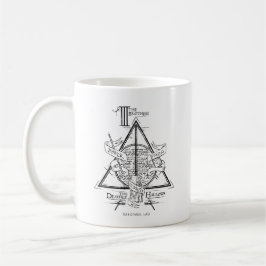 Harry Potter-spell | DEATHLY HALLOWS-grafik Kaffemugg