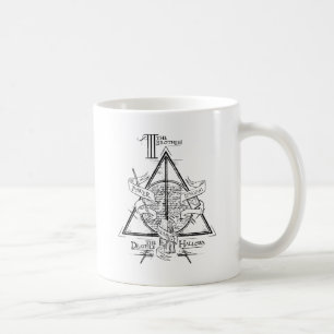 Harry Potter-spell   DEATHLY HALLOWS-grafik Kaffemugg