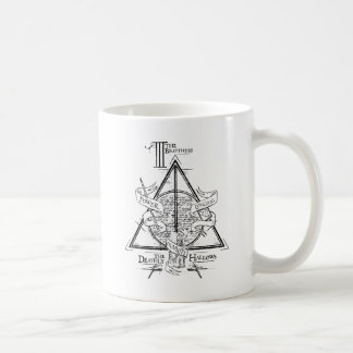 Harry Potter-spell | DEATHLY HALLOWS-grafik Kaffemugg