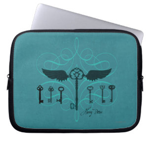 Harry Potter Spell   Flygning i Nycklar Laptop Sleeve