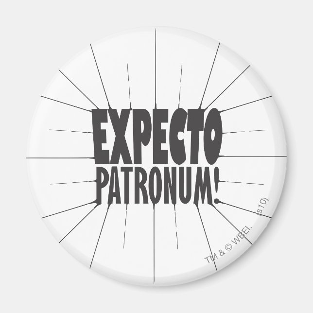 Harry Potter Spell | FÖRVÄNTAR PATRONUM™! Magnet (Framsidan)