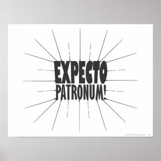 Harry Potter Spell | FÖRVÄNTAR PATRONUM™! Poster