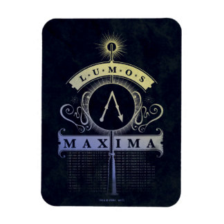 Harry Potter Spell | Lumos Maxima Graphic Magnet