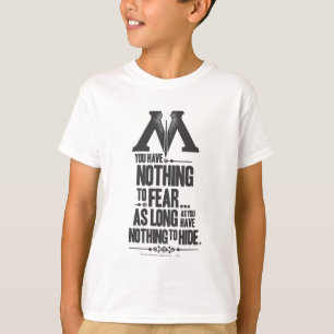 Harry Potter-spell Magidepartementets propaganda Tee