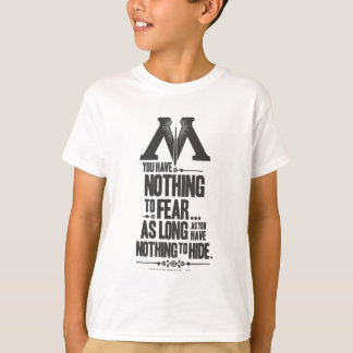 Harry Potter-spell | Magidepartementets propaganda Tee Shirt