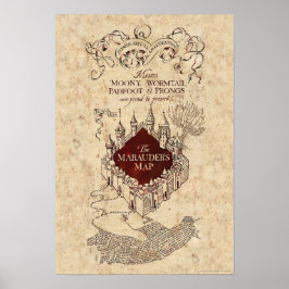 Harry Potter Spell | Marauders Karta Poster