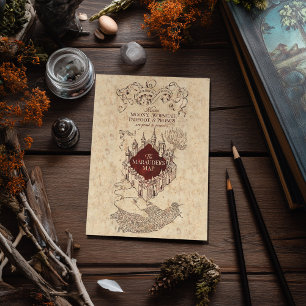 Harry Potter Spell   Marauders Karta Vykort