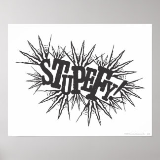 Harry Potter Spell | Stupefy! Poster