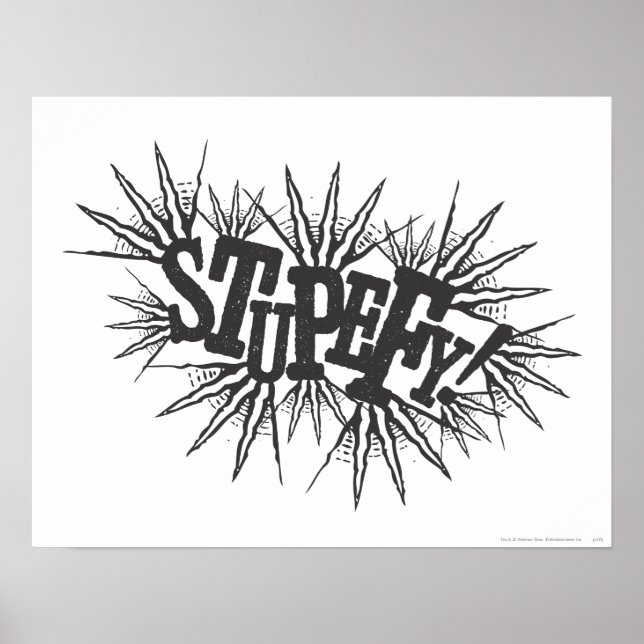 Harry Potter Spell | Stupefy! Poster (Framsidan)