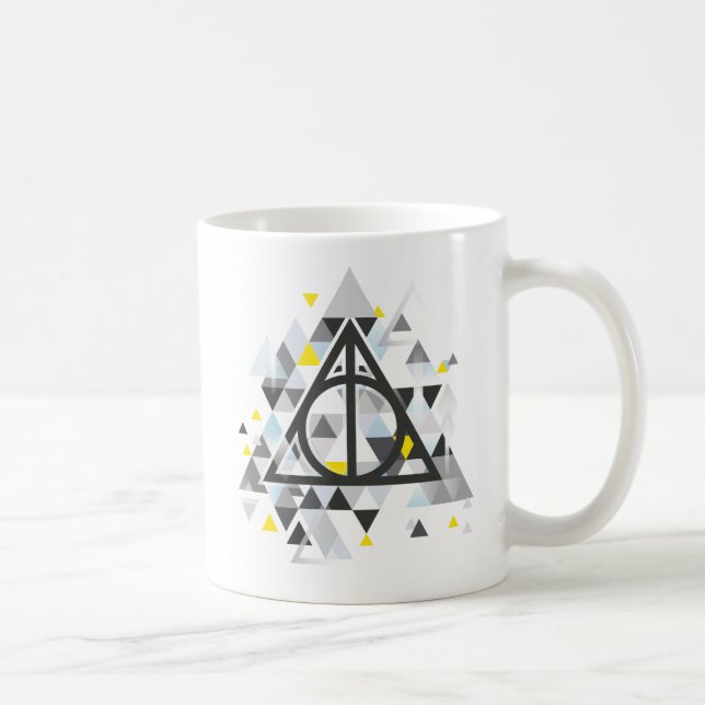 Harry Potter | Symbol för geometrisk uppvärmning Kaffemugg (Höger)