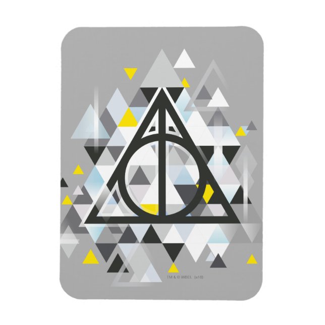Harry Potter | Symbol för geometrisk uppvärmning Magnet (Vertikal)