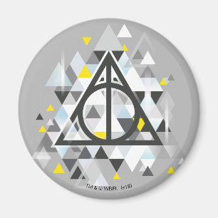 Harry Potter Symbol för geometrisk uppvärmning Magnet