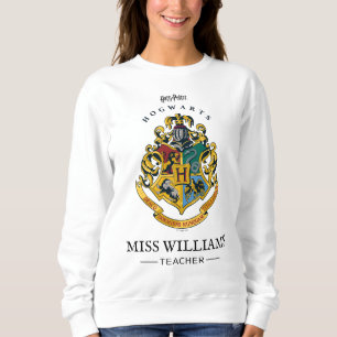 Harry Potter Teacher Hogwarts Crest - Fullt Färg T Shirt