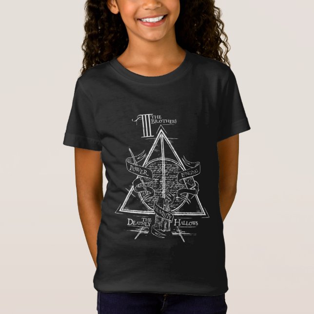 Harry Potter Tecken | DEATHLY HALLOWS Grafik Tröja (Framsida)