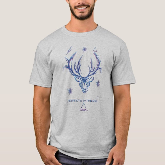 Harry Potter Tecken | EXPECTO PATRONUM™Hjort Skiss Tröja (Framsida)
