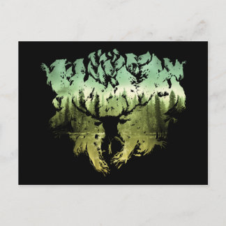 Harry Potter Tecken | Hjort Patronus Vykort