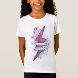 Harry Potter Tecken Kärlek Lämnar Sitt Eget Spår Tee Shirt