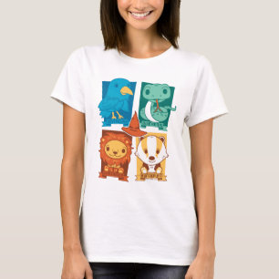 HARRY POTTER™   TECKNAD HOGWARTS™ HOUSES T SHIRT