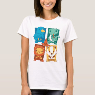 HARRY POTTER™ | TECKNAD HOGWARTS™ HOUSES T SHIRT