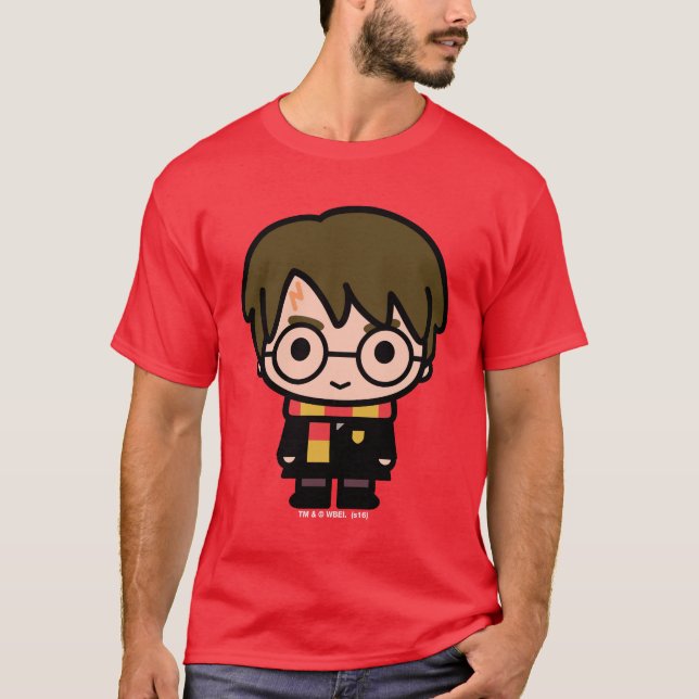 Harry Potter Tecknad Karaktär Konst Tröja (Framsida)