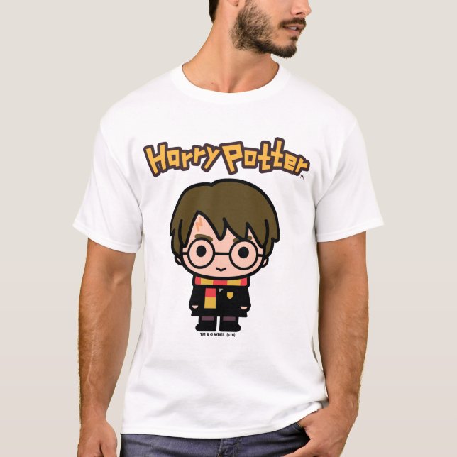 Harry Potter Tecknad Karaktär Konst Tröja (Framsida)