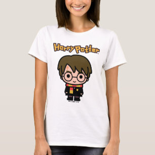 Harry Potter Tecknad Karaktärsbild T-shirt