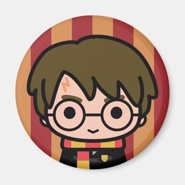 Harry Potter Tecknade figurer Art Magnet (Framsidan)