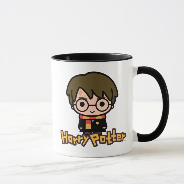 Harry Potter Tecknade figurer Art Mugg (Höger)